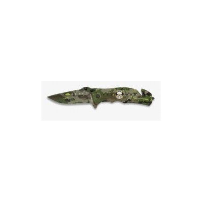 Navaja albainox camo verde H:8 Paraca