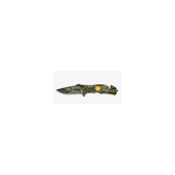 Navaja albainox camo verde H:8 España