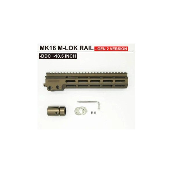Guardamanos MK16 10,5 pulgadas Desert Angrygun