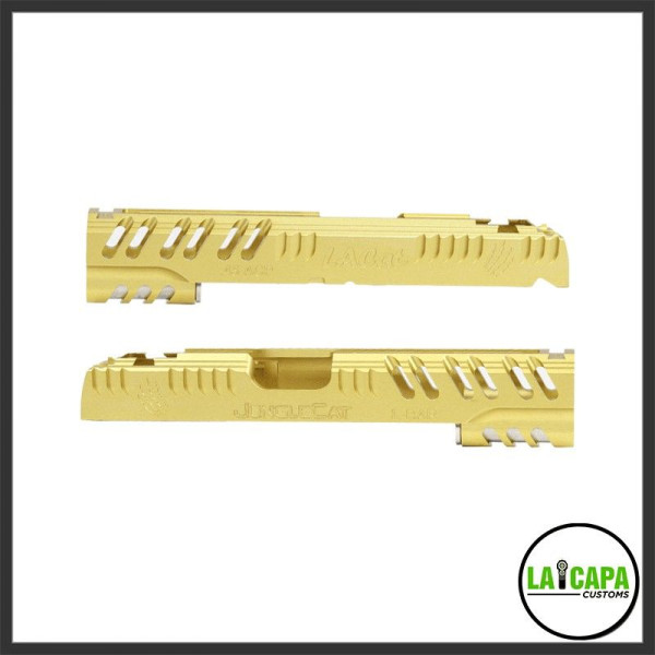 Corredera Junglecat hi-capa 5.1 aluminio dorada