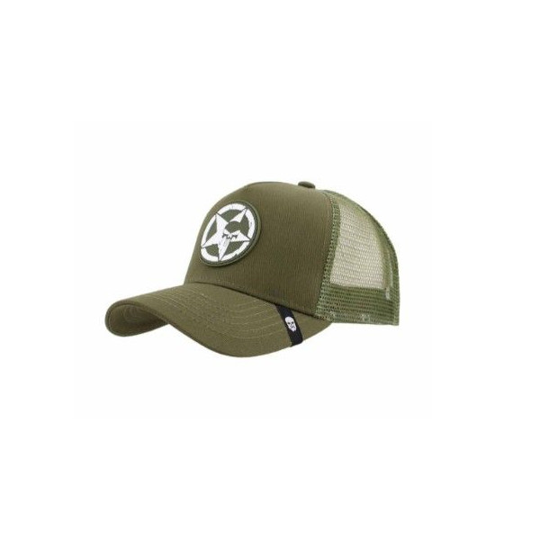 gorra  immortal rejilla punisher verde