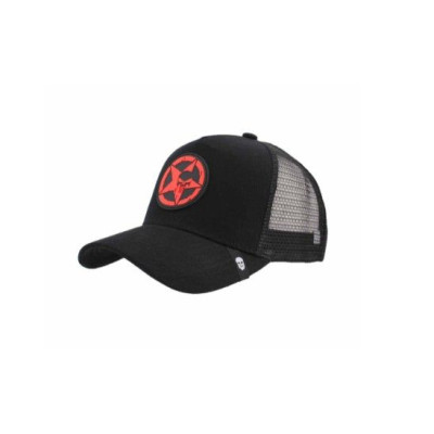 gorra  immortal rejilla punisher negra