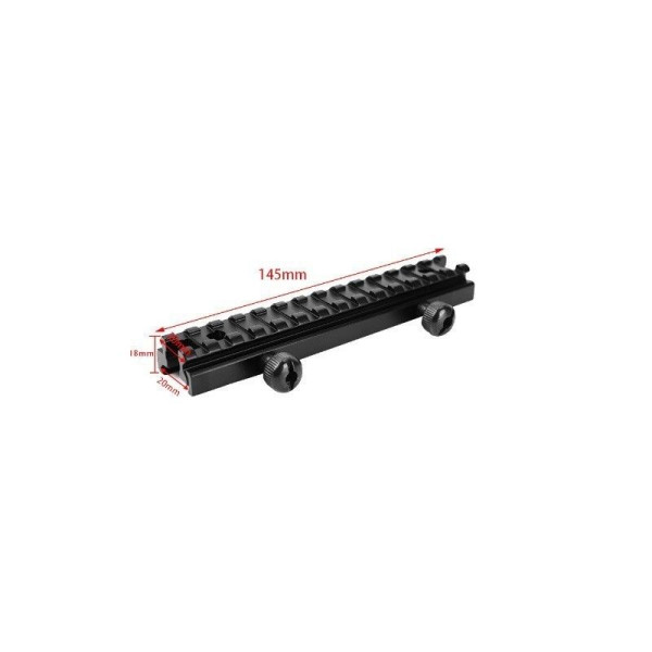Montura Rail riser 145mm B