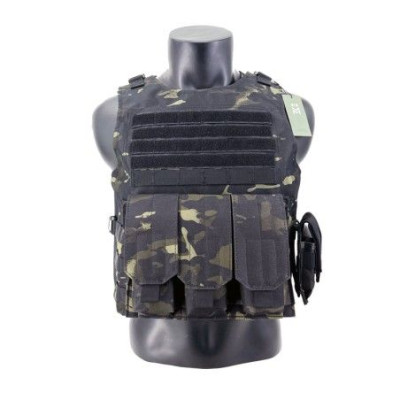 chaleco SixMM FSBE Multicam negro