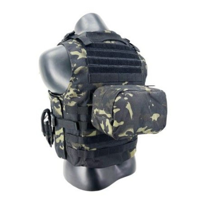 chaleco SixMM FSBE Multicam negro