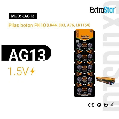 Pila boton AG13