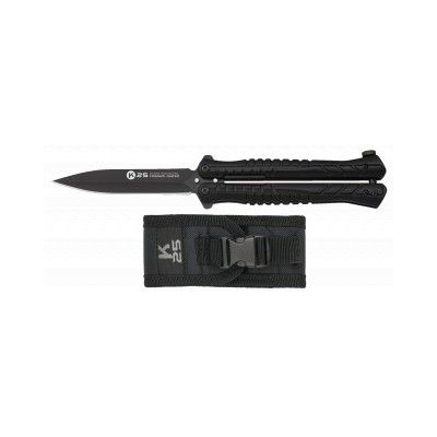 Abanico K25 negro hoja 10cm