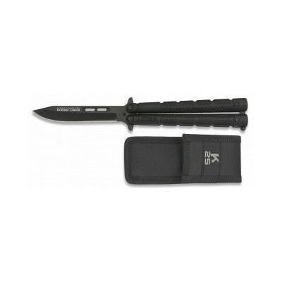 abanico K25 negro hoja titanium 10cm