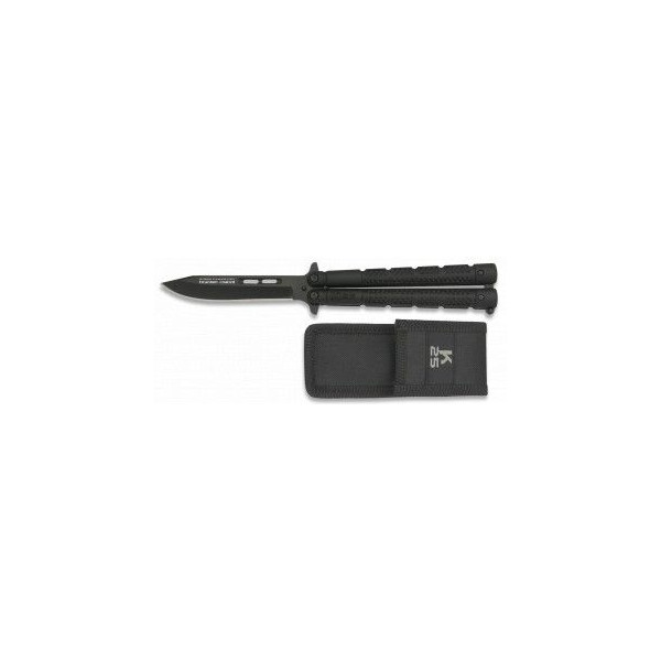 abanico K25 negro hoja titanium 10cm