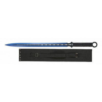 machete albainox azul total 71cm