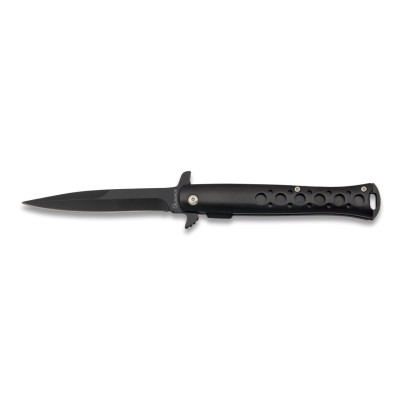 Navaja albainox negra hoja 10cm