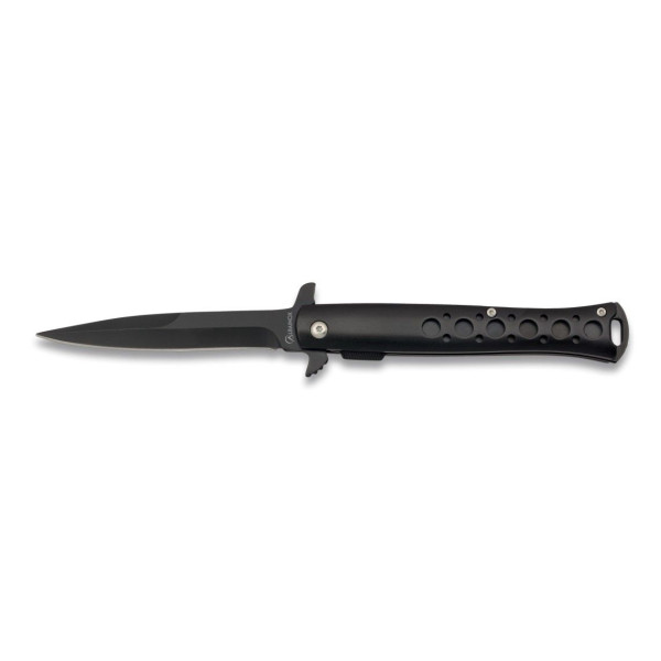 Navaja albainox negra hoja 10cm