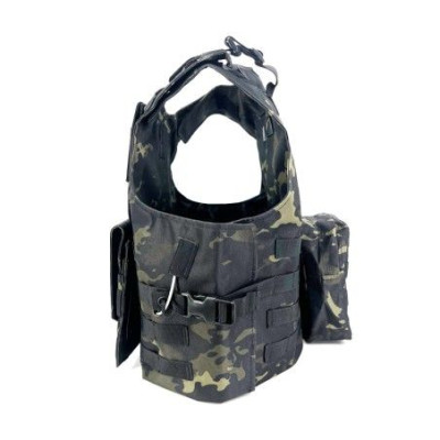 Chaleco FSBE Multicam Negro