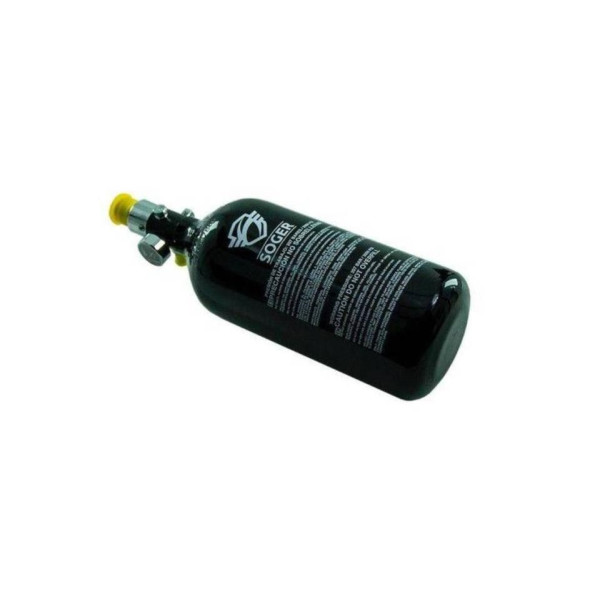 Botella Soger 0,8L aluminio 3000 psi con regulador