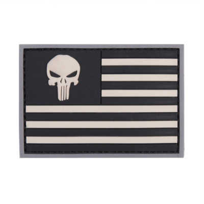 Parche PVC punisher bandera americana