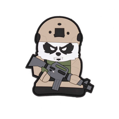 Parche PVC OSO panda 3D