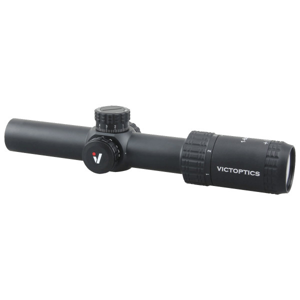 Visor Victoptic S6 1-6x24i Fiber negro