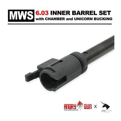 Cañon interno 6.03 370mm set 70º angrygun