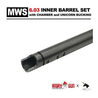 Cañon interno 6.03 370mm set 70º angrygun