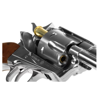 Revolver Western Co2 6mm Nickei