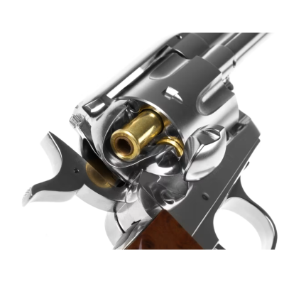 Revolver Western Co2 6mm Nickei