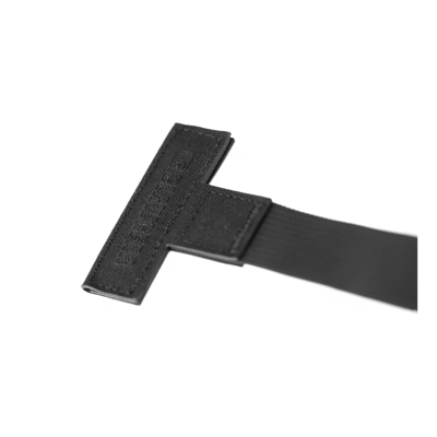 Correa de un punto negra T-end