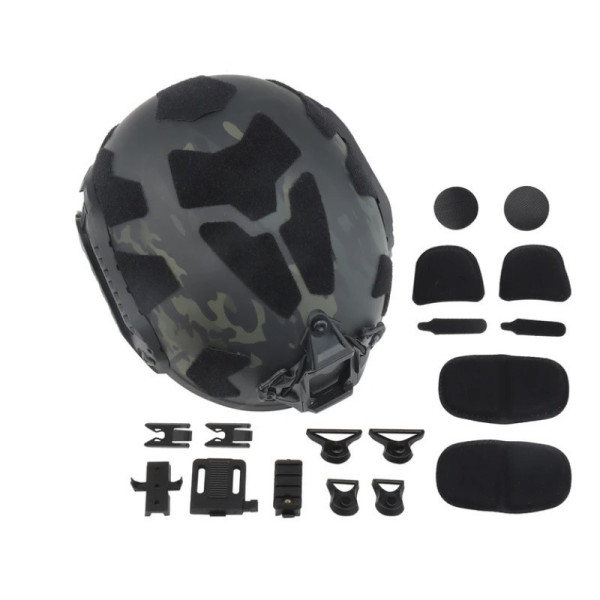 Casco MH HL32 multicam negro