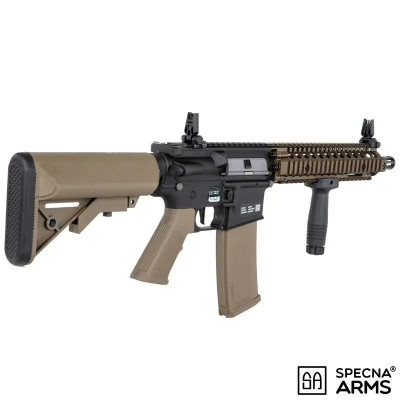M4 Mk18 SA Daniel Defense SA-c19 CORE HAL ETU negro-tan