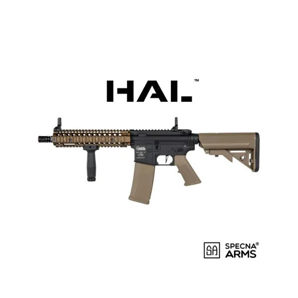 M4 Mk18 SA Daniel Defense SA-c19 CORE HAL ETU negro-tan