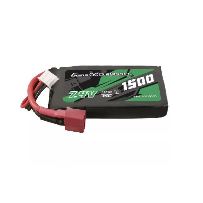 Bateria 7,4v 1500mah mini t plug