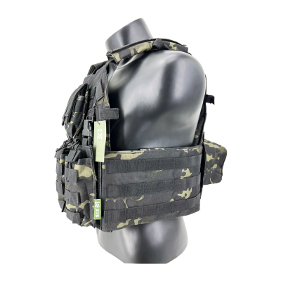 Chaleco Multicam Negro SIXMM
