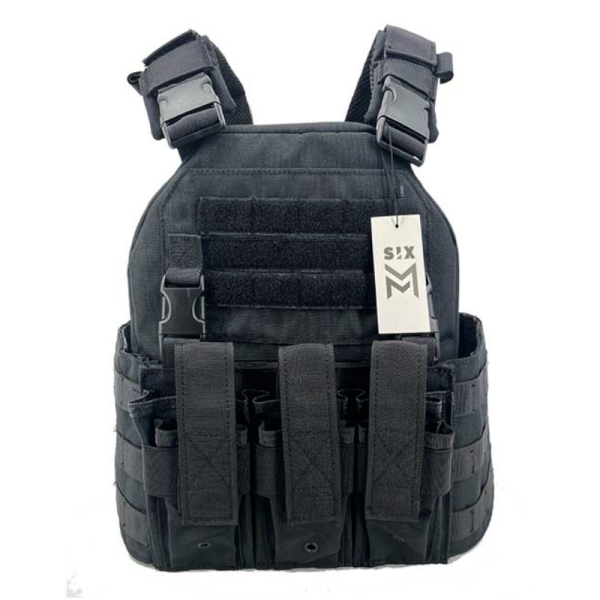 Chaleco Sixmm 036M negro