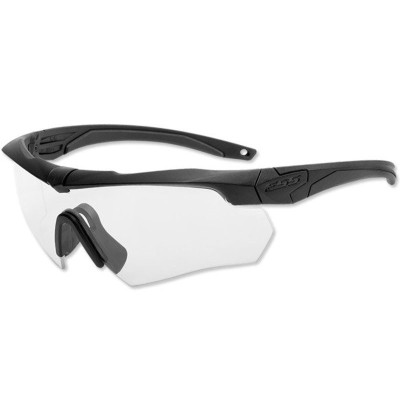 Gafas Crossbow negras 2LS Clear and smoke lens
