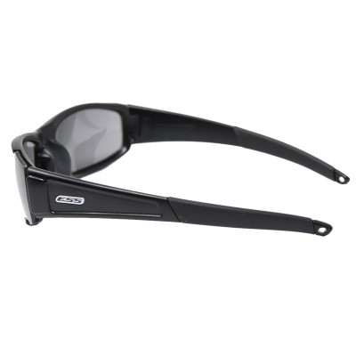 Gafas CDI negras 2 lentes clear y smoke lens