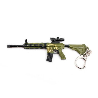 Llavero M4 con visor verde