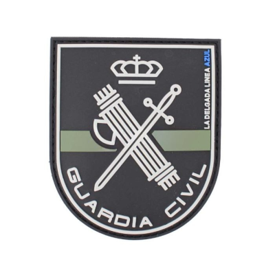 Parche Guardia Civil Linea Azul PVC