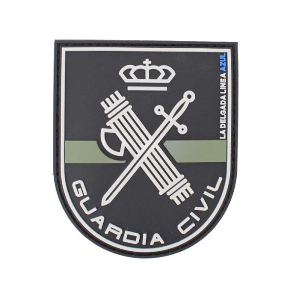 Parche Guardia Civil Linea Azul PVC