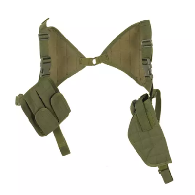 Funda pistola sobaquera ambidiestra negra