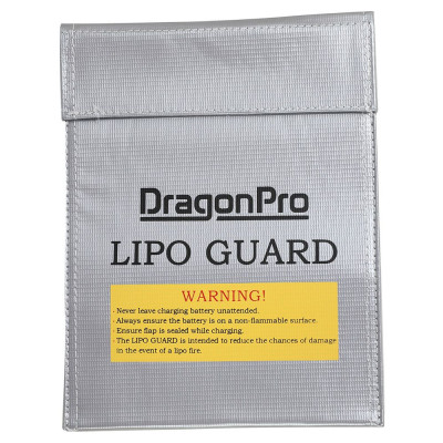 Bolsa Lipo ignifuga 18 x 23 cm plata