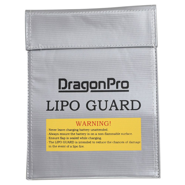 Bolsa Lipo ignifuga 18 x 23 cm plata