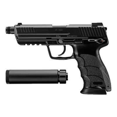 Pistola HK45 gas negra