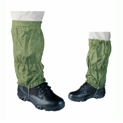 Polaina pielcu cordura cremallera verde