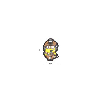Parche PVC Tactico minion coyote
