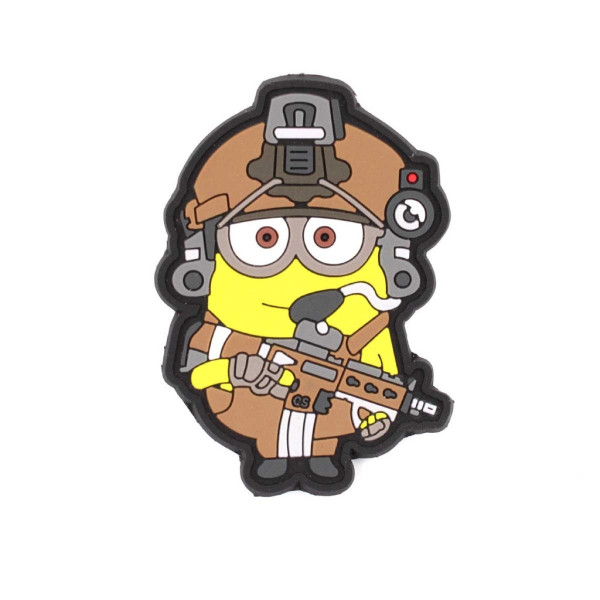 Parche PVC Tactico minion coyote