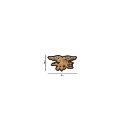Parche PVC ED Navy SEAL Coyote
