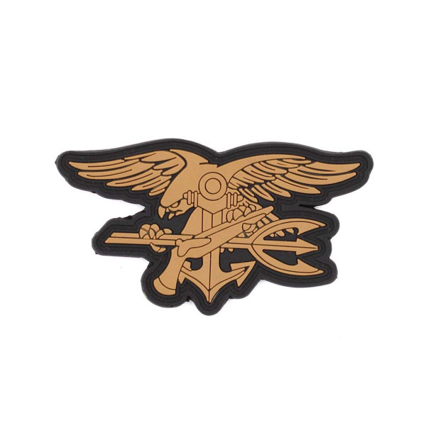 Parche PVC ED Navy SEAL Coyote