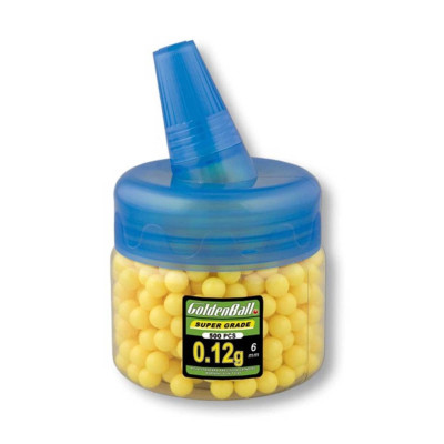 bolas biberon 0,12 500bbs Amarilla