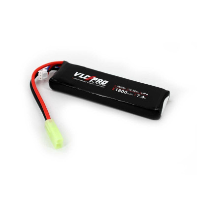 Bateria 7,4v 1800mah 25C 1 stick mini negra