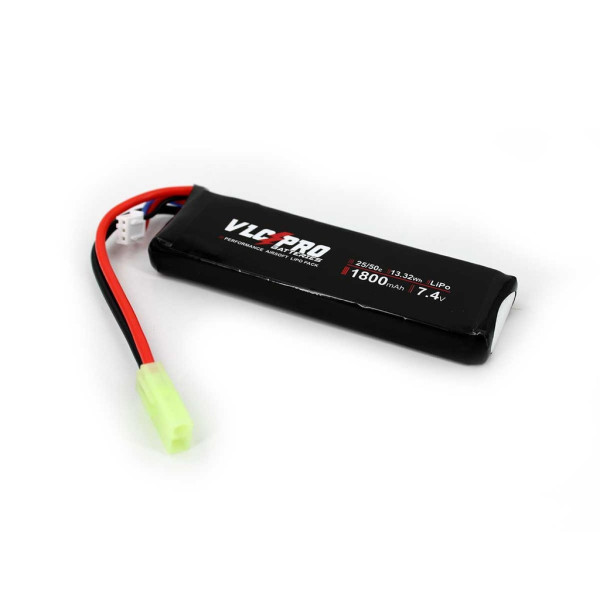 Bateria 7,4v 1800mah 25C 1 stick mini negra