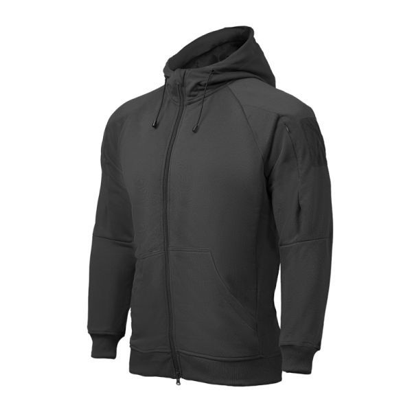Hoodie Full zip Negra